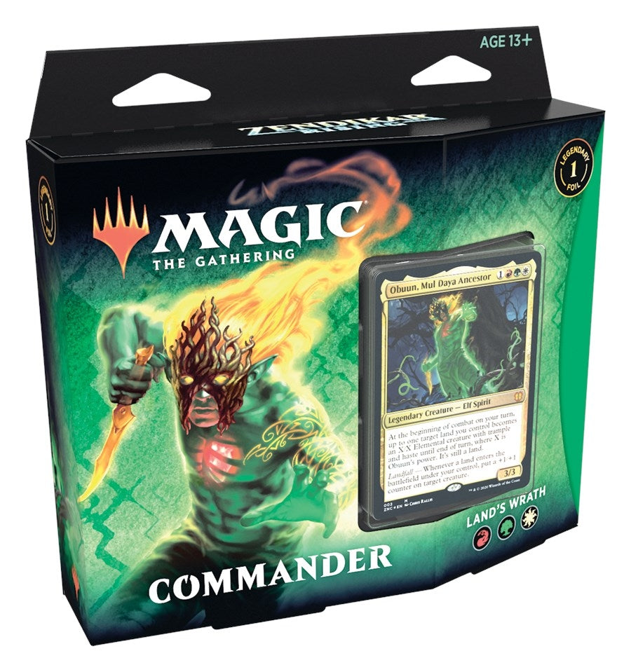 Zendikar Rising - Land’s Wrath Commander Deck [ZNC] - MTG Sealed