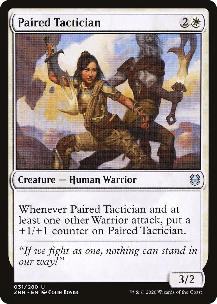 Paired Tactician (31) [ZNR] - MTG Single