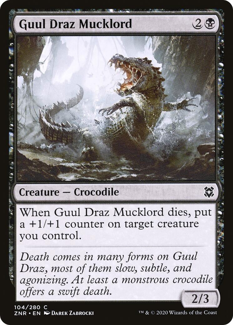 Guul Draz Mucklord (104) [ZNR] - MTG Single