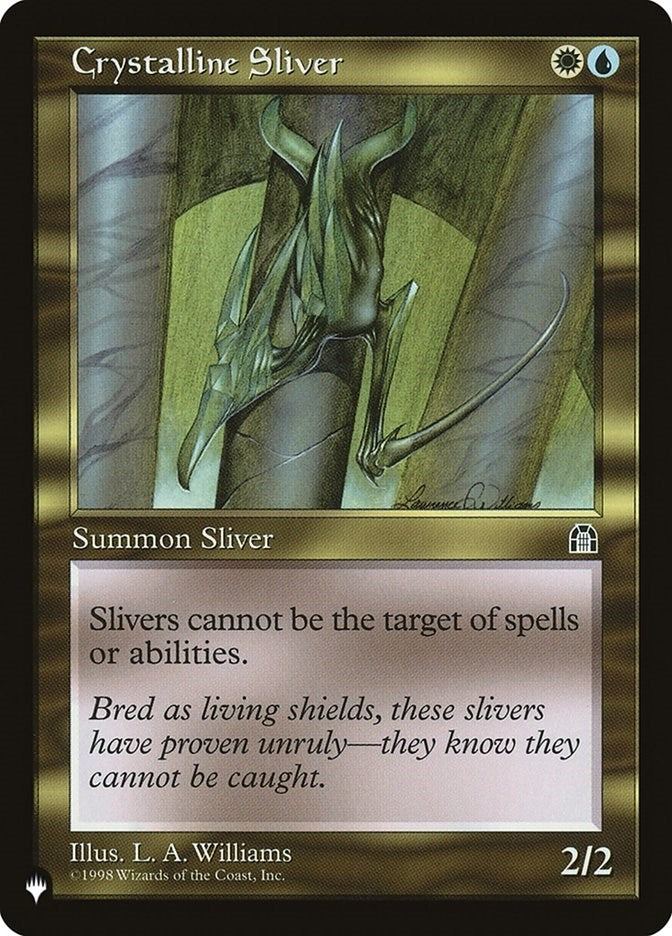 Crystalline Sliver [LIST] - MTG Single