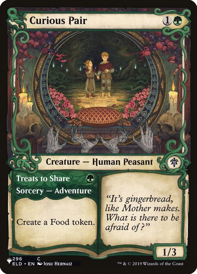 Curious Pair (Showcase) (296) [LIST] - MTG Single