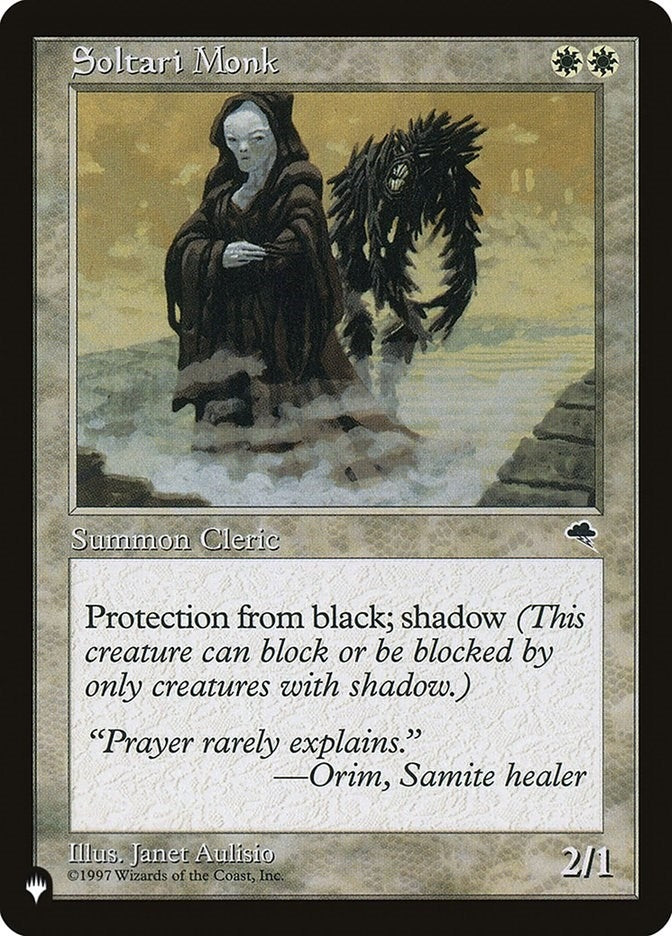 Soltari Monk (257) [LIST] - MTG Single