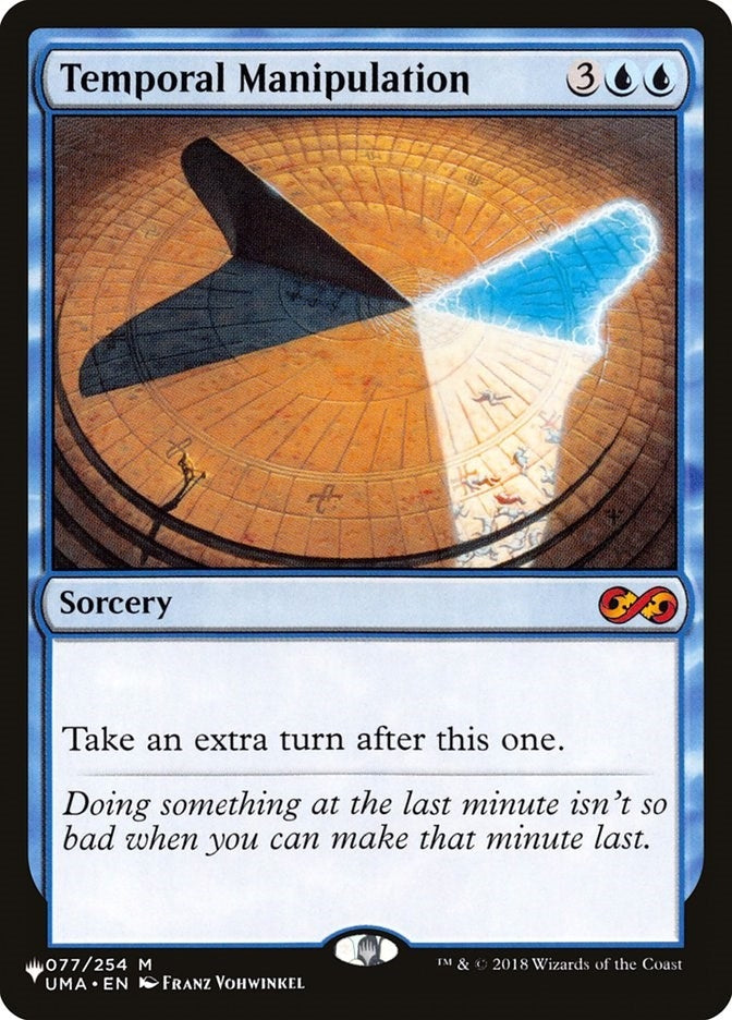Temporal Manipulation (77) [LIST] - MTG Single