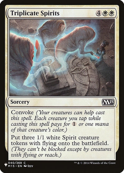 Triplicate Spirits (40) [LIST]