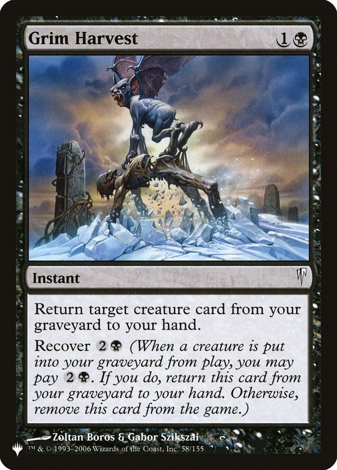 Grim Harvest (58) [LIST] - MTG Single