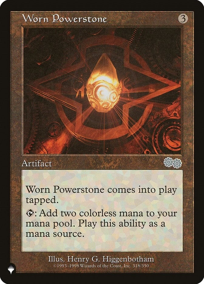 Worn Powerstone (318) [LIST] - MTG Single