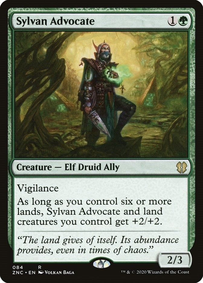 Sylvan Advocate (84) [ZNC] - MTG Single