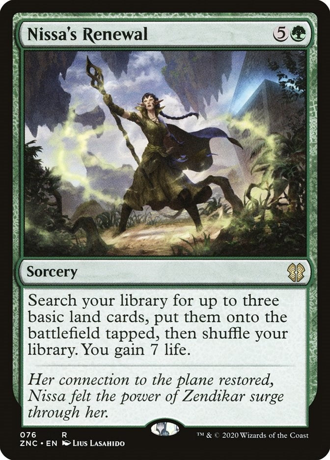 Nissa’s Renewal (76) [ZNC] - MTG Single