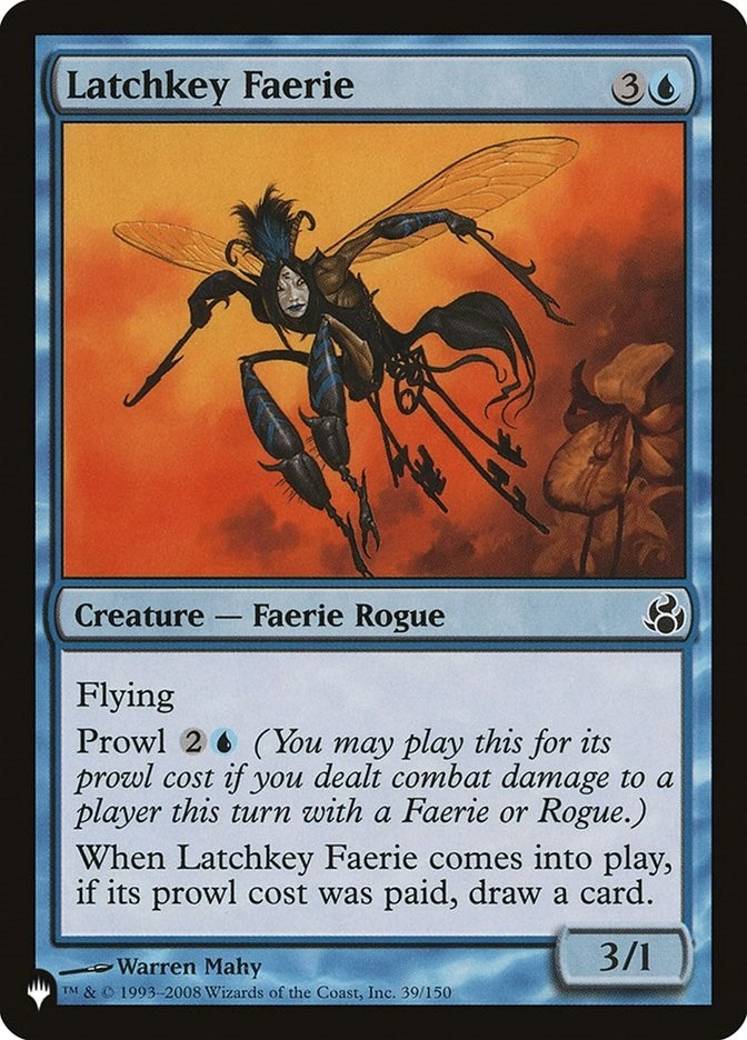 Latchkey Faerie (39) [LIST] - MTG Single