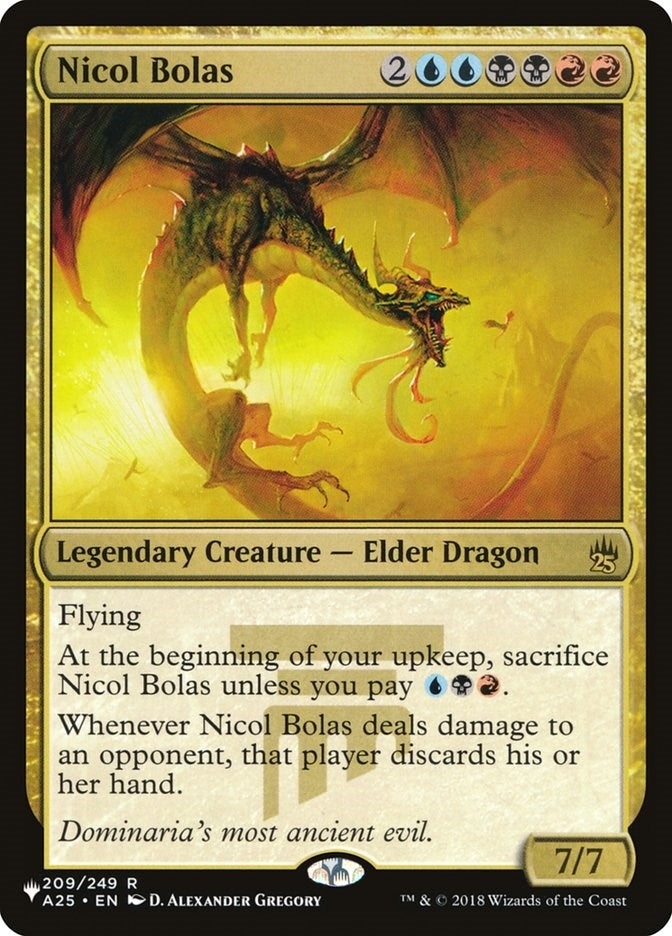 Nicol Bolas (209) [LIST] - MTG Single