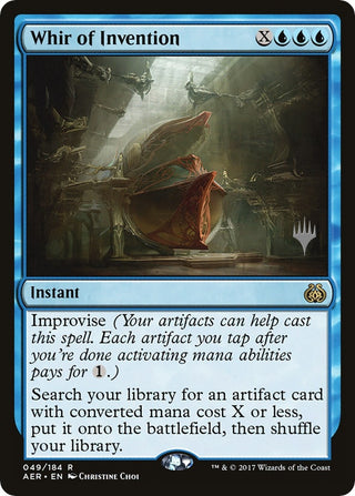 Whir of Invention (49) [PPZNR] - MTG Single