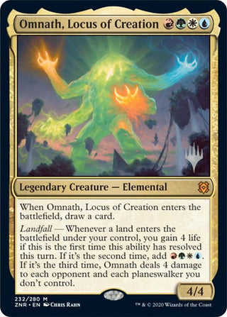 Omnath Locus of Creation (232) [PPZNR] - MTG Single
