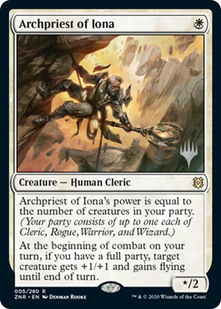 Archpriest of Iona (5) [PPZNR] - MTG Single