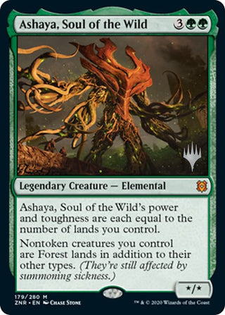Ashaya Soul of the Wild (179) [PPZNR] - MTG Single