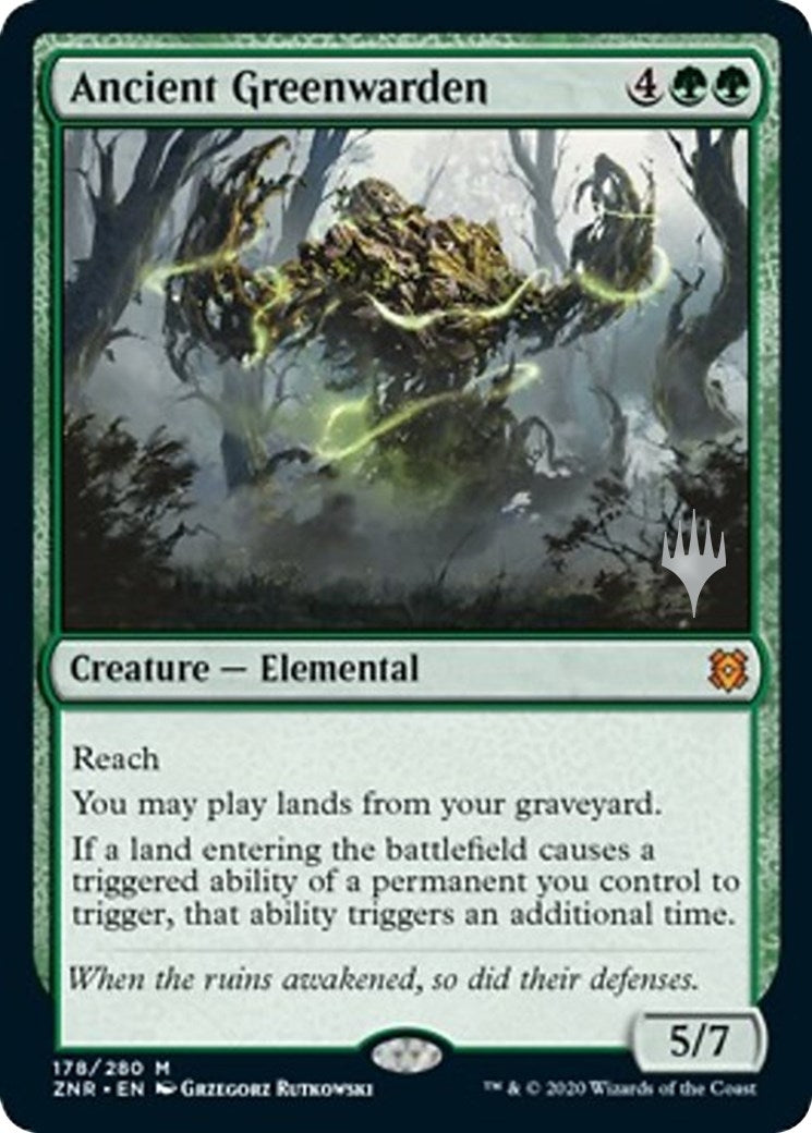 Ancient Greenwarden (178) [PPZNR] - MTG Single