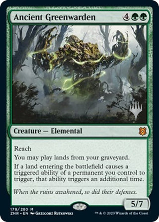 Ancient Greenwarden (178) [PPZNR] - MTG Single