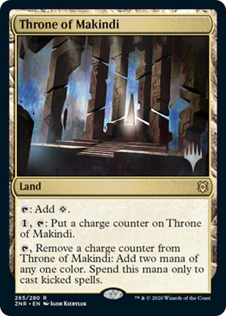Throne of Makindi (265) [PPZNR] - MTG Single