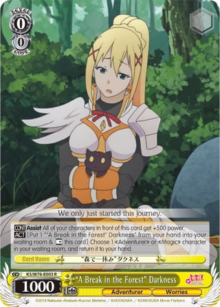 ’A Break in the Forest’ Darkness (76003) [KS/W76] - Weiss Schwarz Single