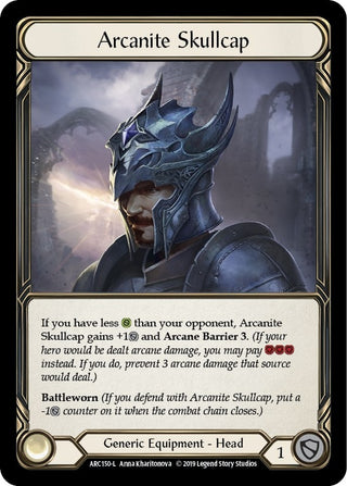 Arcanite Skullcap (150) [ARC] - Flesh and Blood TCG Single