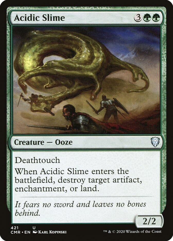 Acidic Slime (421) [CMR] - MTG Single