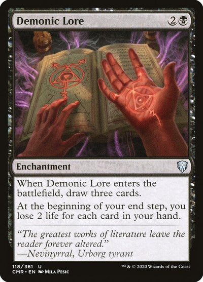 Demonic Lore (118) [CMR]