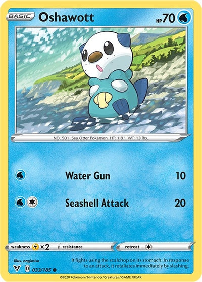 Oshawott (033/185) (SWSH04)