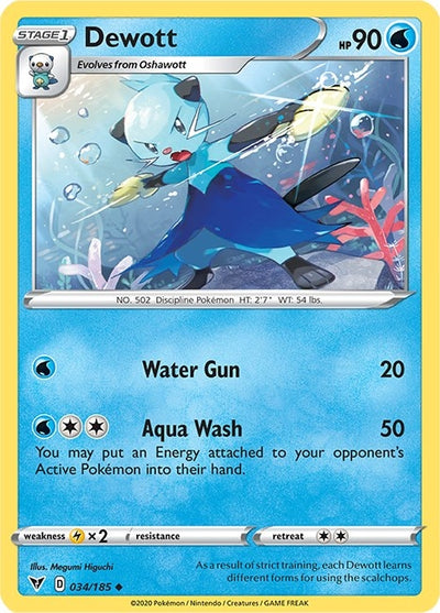 Dewott (034/185) (SWSH04)