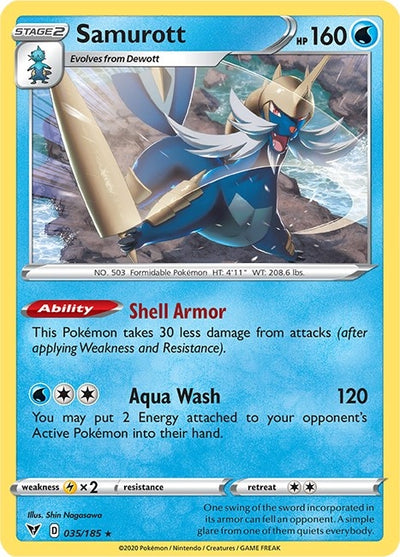 Samurott (035/185) (SWSH04)