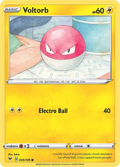 Voltorb (045/185) (SWSH04)