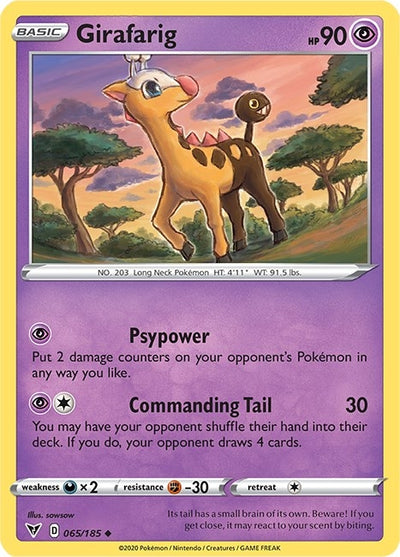 Girafarig (065/185) (SWSH04)