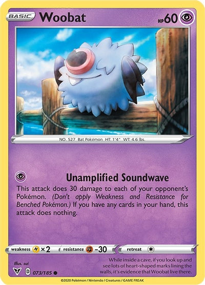 Woobat (073/185) (SWSH04: Vivid Voltage)