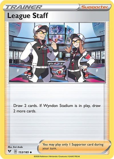 League Staff (153/185) (SWSH04)