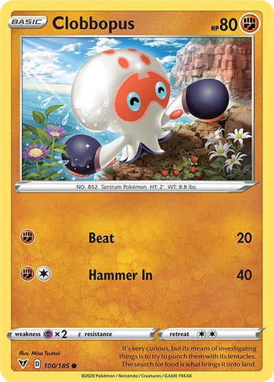 Clobbopus (100/185) (SWSH04)