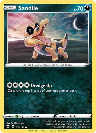 Sandile (107/185) (SWSH04)