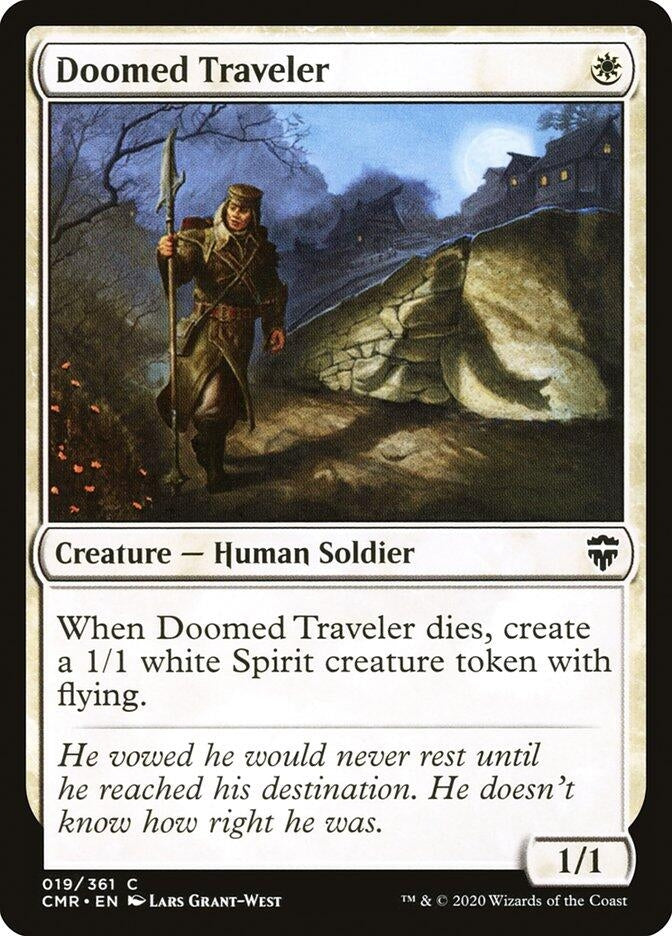Doomed Traveler (19) [CMR] - MTG Single