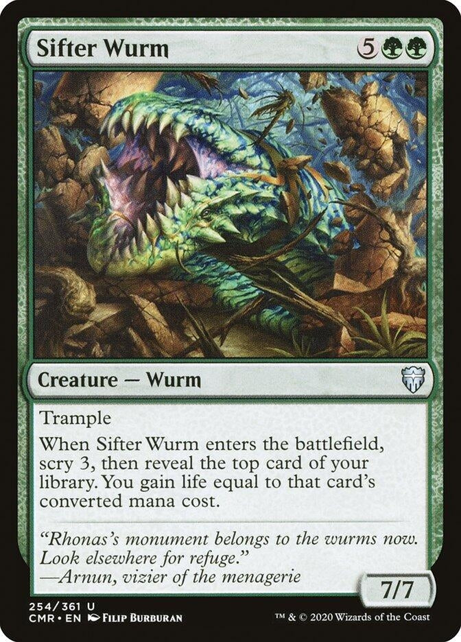 Sifter Wurm (254) [CMR] - MTG Single
