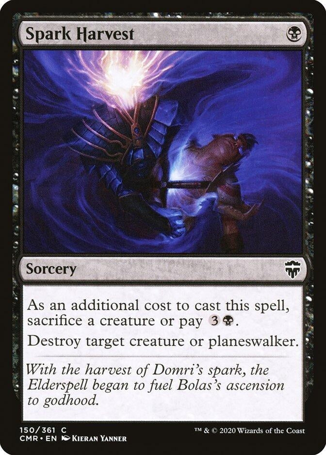 Spark Harvest (150) [CMR] - MTG Single