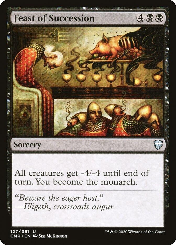 Feast of Succession (127) [CMR] - MTG Single