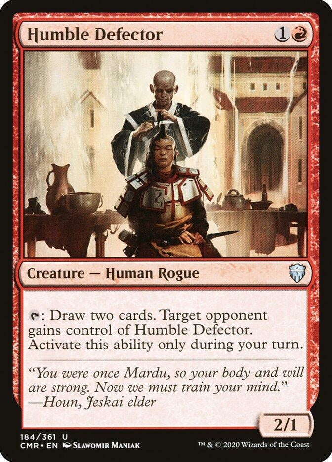 Humble Defector (184) [CMR] - MTG Single