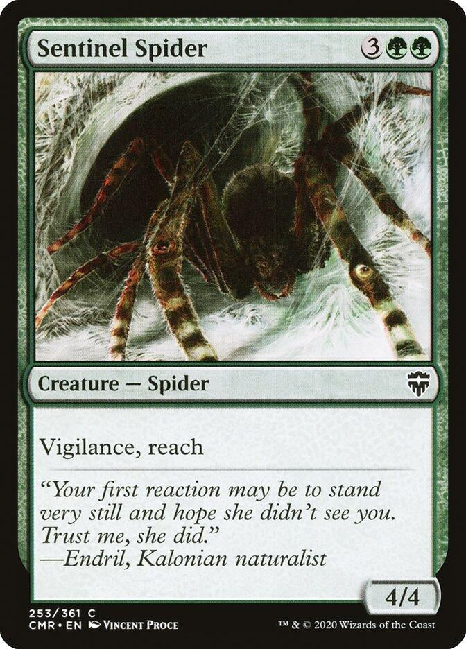 Sentinel Spider (253) [CMR] - MTG Single