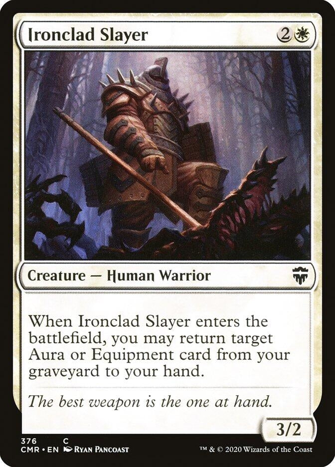 Ironclad Slayer (376) [CMR] - MTG Single