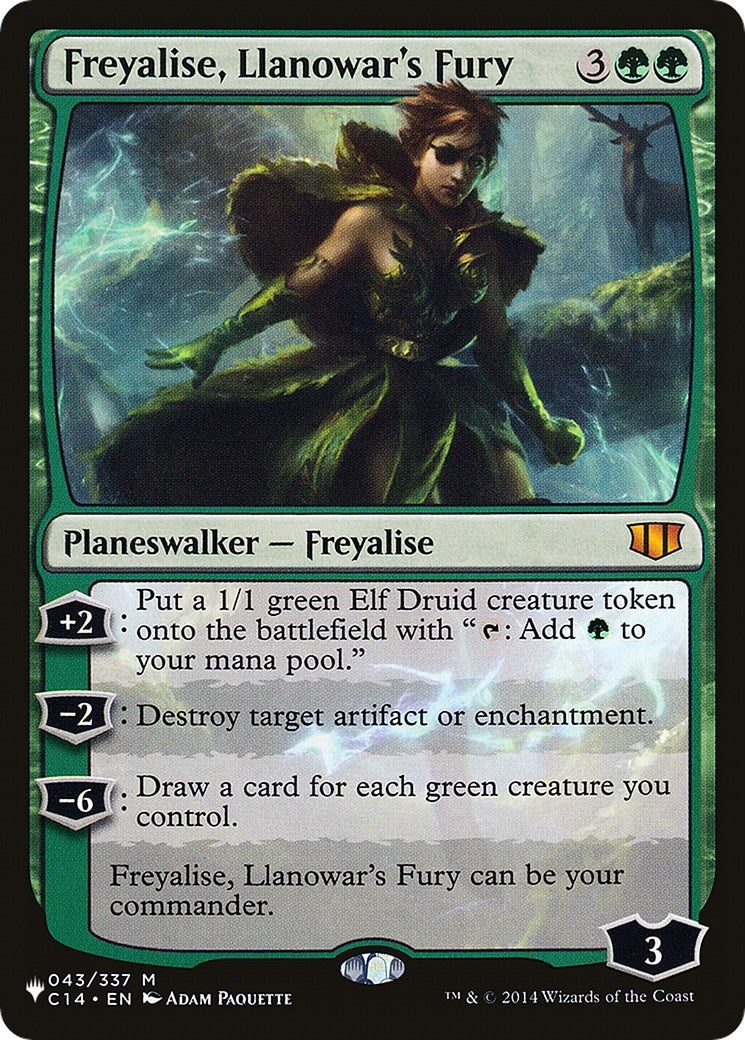 Freyalise Llanowar’s Fury (43) [LIST] - MTG Single