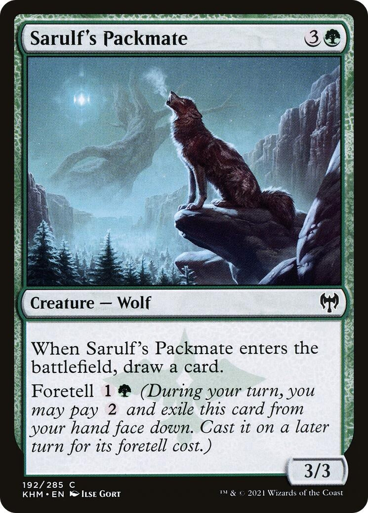 Sarulf’s Packmate (192) [KHM] - MTG Single
