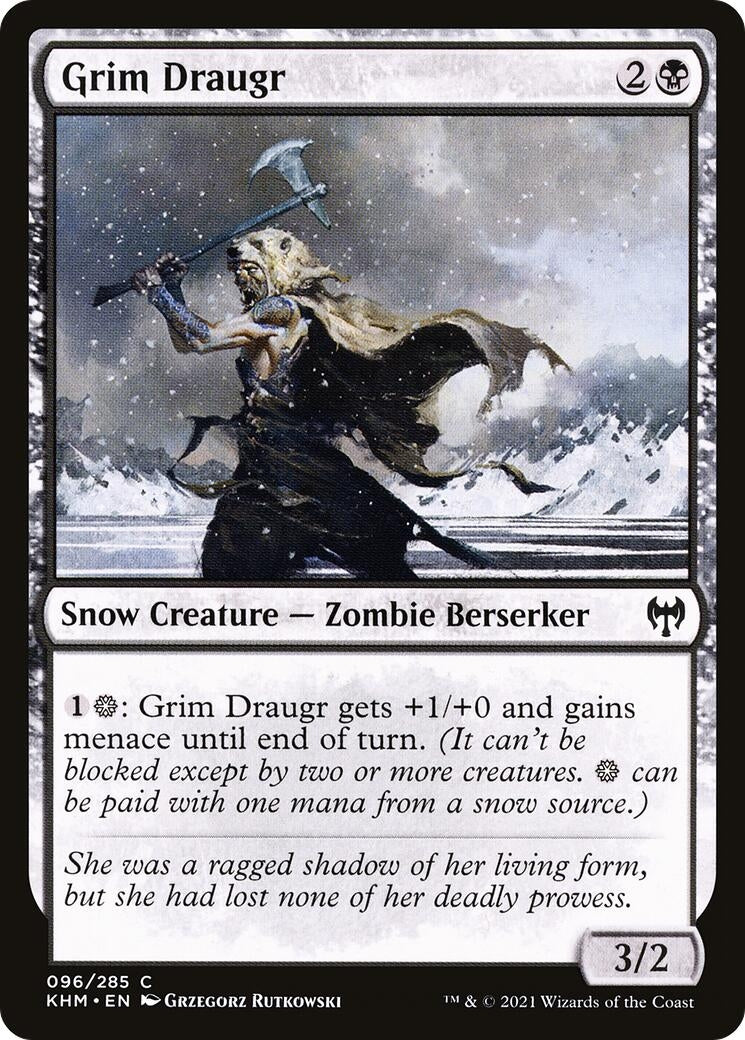 Grim Draugr (96) [KHM] - MTG Single