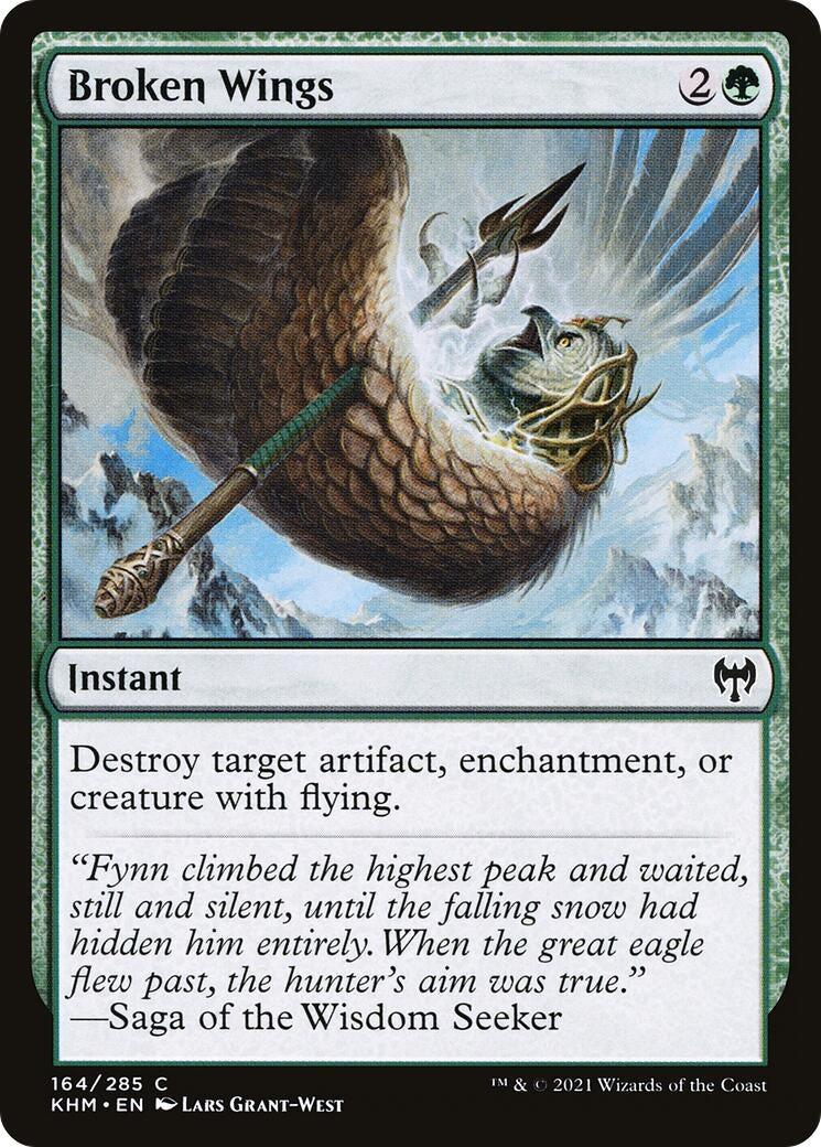 Broken Wings (164) [KHM] - MTG Single