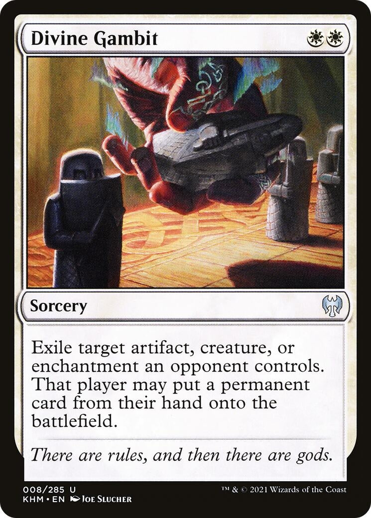 Divine Gambit (8) [KHM] - MTG Single