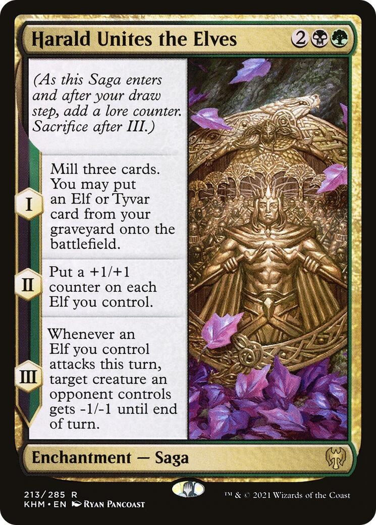 Harald Unites the Elves (213) [KHM] - MTG Single