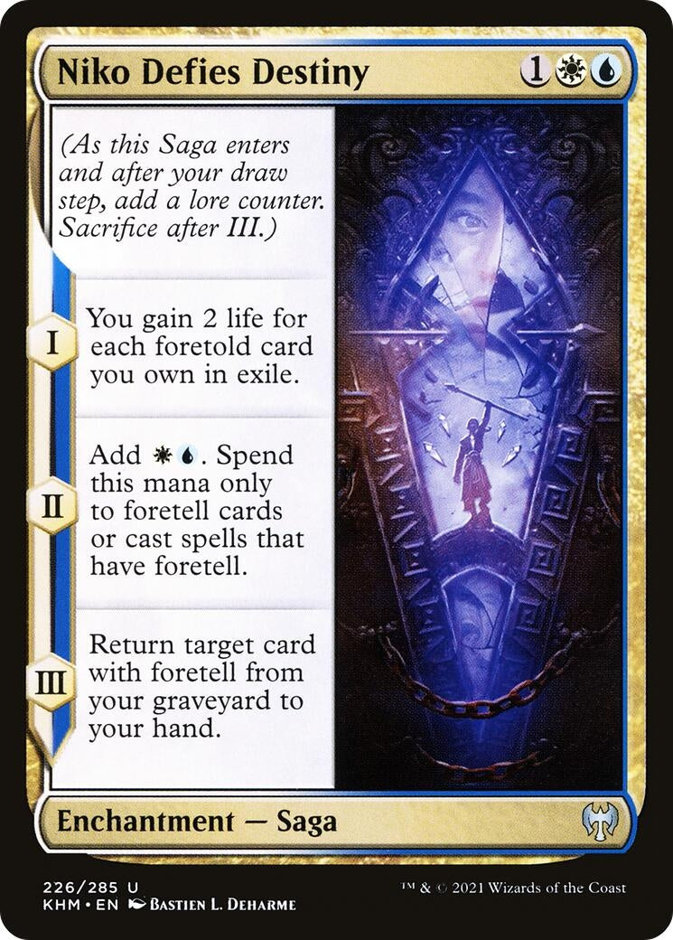 Niko Defies Destiny (226) [KHM] - MTG Single