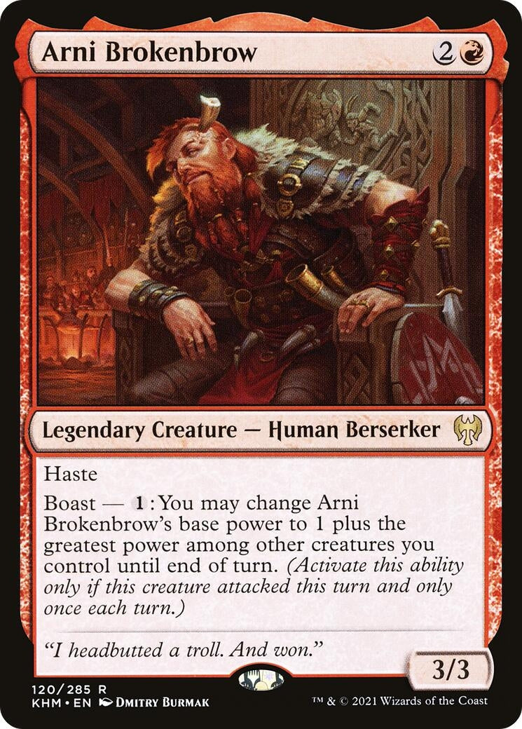 Arni Brokenbrow (120) [KHM] - MTG Single