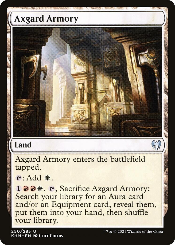 Axgard Armory (250) [KHM] - MTG Single